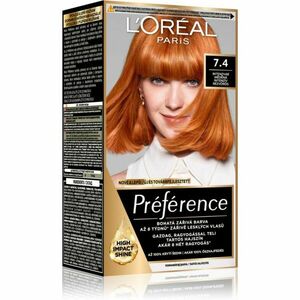 L’Oréal Paris Préférence farba na vlasy odtieň 7.4 Mango Copper 1 ks vyobraziť