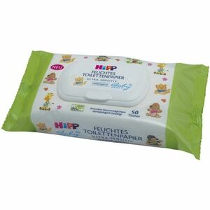 Hipp Babysanft Ultra Sensitive vlhčený toaletný papier 50 ks vyobraziť