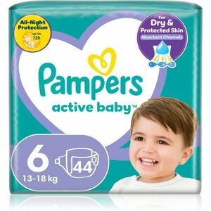 Pampers Active Baby Size 6 jednorazové plienky 13-18 kg 44 ks vyobraziť