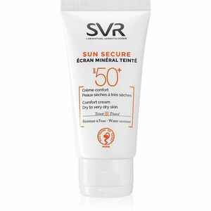 SVR Sun Secure minerálny tónovací krém pre suchú až veľmi suchú pleť SPF 50+ 50 ml vyobraziť