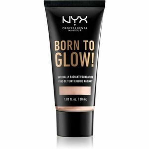 NYX Professional Makeup Born To Glow tekutý rozjasňujúci make-up odtieň 1.3 Light Porcelain 30 ml vyobraziť