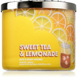 Bath & Body Works Sweet Tea & Lemonade vonná sviečka 411 g vyobraziť