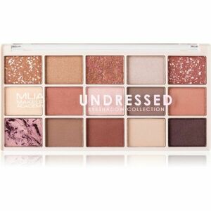 MUA Makeup Academy Professional 15 Shade Palette paletka očných tieňov odtieň Undressed 12 g vyobraziť