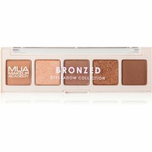 MUA Makeup Academy Professional 5 Shade Palette paletka očných tieňov odtieň Bronzed 3, 8 g vyobraziť