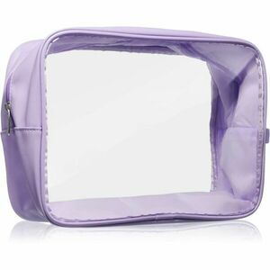 Notino Travel Collection Cosmetic bag transparentná kozmetická taštička XL Purple 27, 5x20x12, 5 cm 1 ks vyobraziť