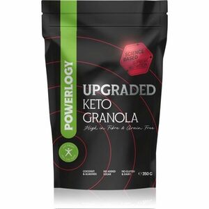 Powerlogy Upgraded Granola granola bez lepku príchuť Coconut-Strawberry 350 g vyobraziť