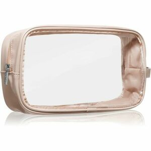 Notino Travel Collection Cosmetic bag transparentná kozmetická taštička L Beige 1 ks vyobraziť