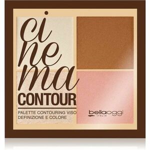 bellaoggi Cinema Contour kontúrovacia a rozjasňujúca paleta 12.5 g vyobraziť