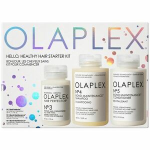 Olaplex Hello, Healthy Hair Starter Kit trojfázová revitalizačná starostlivosť pre všetky typy vlasov 3 ks vyobraziť