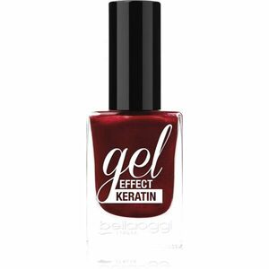 bellaoggi Gel Effect Keratin Nail Polish lak na nechty odtieň Fire Red 10 ml vyobraziť