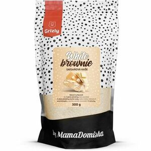 Grizly White brownie by MamaDomisha instantná kaša bez lepku príchuť White Brownie 300 g vyobraziť