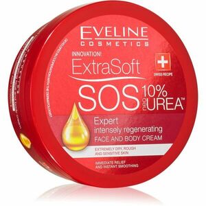 Eveline Cosmetics Extra Soft SOS intenzívny regeneračný krém na telo a tvár 175 ml vyobraziť