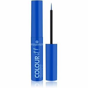 essence COLOUR it! tekuté linky na oči odtieň 01 Royal Blue 3 ml vyobraziť