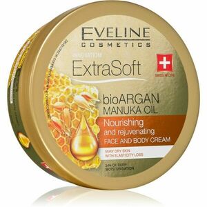 Eveline Cosmetics Extra Soft hydratačný krém na telo a tvár s arganovým olejom 175 ml vyobraziť