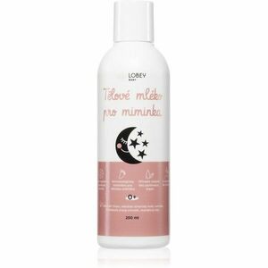 Lobey Baby Care Body Milk telové mlieko 200 ml vyobraziť