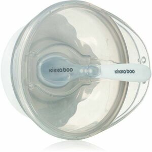 Kikkaboo Suction Bowl with Spoon miska s lyžičkou s viečkom 4 m+ Blue 1 ks vyobraziť