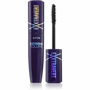 Avon Exxtravert Extreme Volume vodeodolná predlžujúca riasenka pre extra objem odtieň Brown Black 9, 5 ml vyobraziť