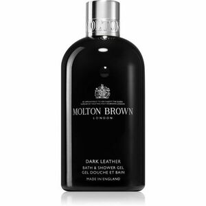 Molton Brown Dark Leather Bath & Shower Gel relaxačný kúpeľový a sprchový gél 300 ml vyobraziť