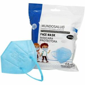 MUNDOSALUD Respirátor CTPL-0020, FFP2 NR modrý respirátor jednorazový odtieň Light Blue 10 ks vyobraziť