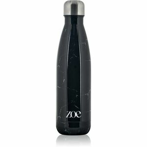 ZOE Stainless Steel Insulated Water Bottle fľaša na vodu z nehrdzavejúcej ocele farba Black 500 ml vyobraziť