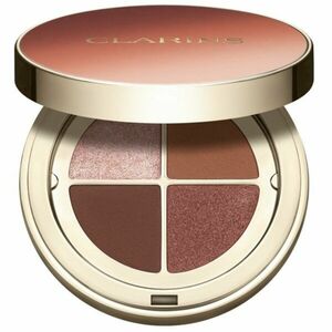 Clarins Ombre 4 Colour Eye Palette paletka očných tieňov pre dlhotrvajúci efekt odtieň 03 - Flame Gradation 4, 2 g vyobraziť