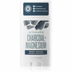 Schmidt's Charcoal + Magnesium tuhý dezodorant pre všetky typy pokožky 75 g vyobraziť