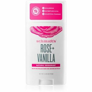 Schmidt's Rose + Vanilla tuhý dezodorant 75 g vyobraziť