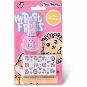 Martinelia My Best Friends Nail Polish & Stickers sada (pre deti) vyobraziť