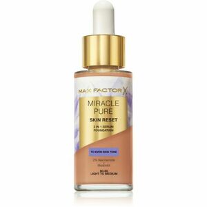 Max Factor Miracle Pure ošetrujúci make-up odtieň 60-80 Light To Medium 30 ml vyobraziť