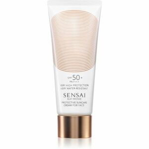 Sensai Silky Bronze ochranný krém na tvár proti slnečnému žiareniu SPF 50+ 50 ml vyobraziť