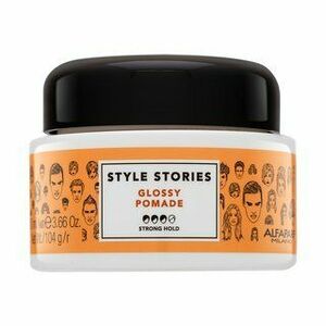 Alfaparf Milano Style Stories Glossy Pomade pomáda na vlasy pre silnú fixáciu 100 ml vyobraziť