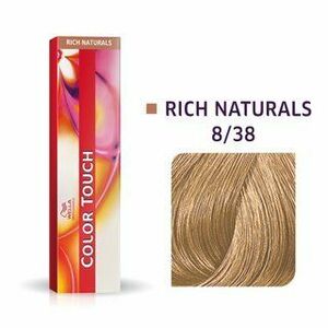 Wella Professionals Color Touch Rich Naturals profesionálna demi-permanentná farba na vlasy s multi-rozmernym efektom 8/38 60 ml vyobraziť