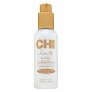 CHI Keratin K-Trix 5 Thermal Active Smoothing Treatment vyhladzujúce stylingové mlieko pre hrubé a nepoddajné vlasy 116 ml vyobraziť