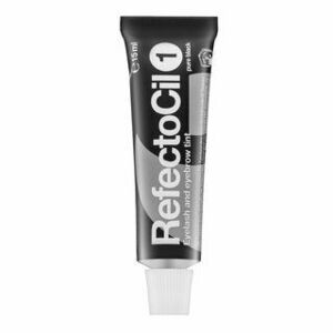 RefectoCil Eyelash And Eyebrow Tint farba na obočie a mihalnice 1 Black 15 ml vyobraziť