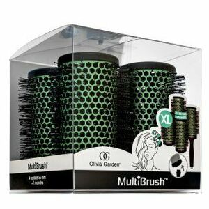 Olivia Garden MultiBrush Set 4 x 56 mm kefa na vlasy vyobraziť