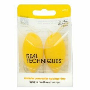 Real Techniques Miracle Concealer Sponge Duo hubka na make-up vyobraziť