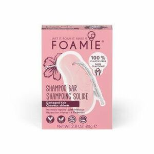 Foamie Shampoo Bar pre poškodené vlasy Hibiscus 80 g vyobraziť