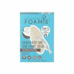 Foamie Shower Body Bar Coconut & Cacao Butter 80 g vyobraziť