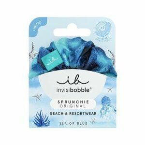 InvisiBobble Sprunchie Bikini Sea of Blues gumička do vlasov vyobraziť