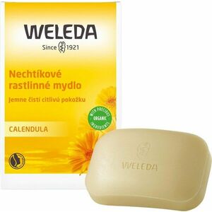 WELEDA Nechtíkové rastlinné mydlo 100g vyobraziť