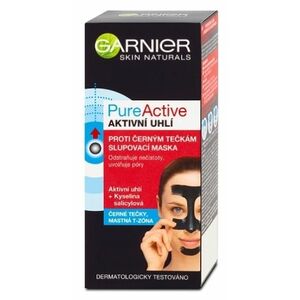 GARNIER PureActive Charcoal Zlupovacia maska proti čiernym bodkám s aktívnym uhlím 50 ml vyobraziť