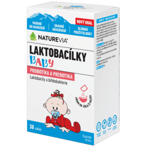 NATUREVIA LAKTOBACILKY BABY 30 vrecúšok vyobraziť