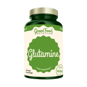 GREENFOOD NUTRITION Glutamín 120 kapsúl vyobraziť