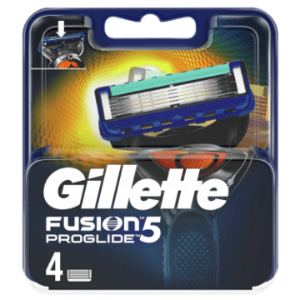 GILLETTE Fusion Proglide Náhradné hlavice 4 ks vyobraziť