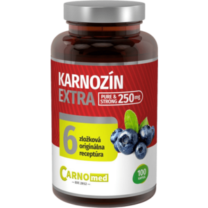 CARNOMED Karnozín EXTRA Pure&Strong 100 kapsúl vyobraziť