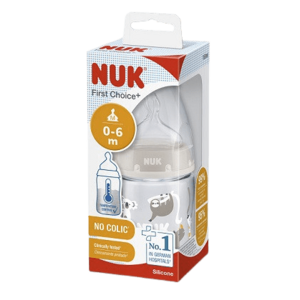 NUK Dojčenská fľaša First Choice Temperature Control beige 150 ml vyobraziť