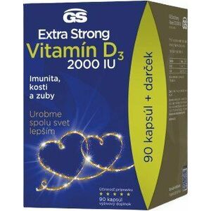 GS Extra Strong Vitamin D3 2000 IU vyobraziť