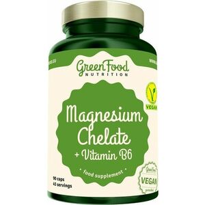 GREENFOOD NUTRITION Magnesium Chelát 90 kapsúl vyobraziť