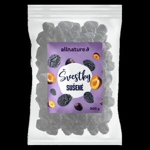 ALLNATURE Slivky sušené 500 g vyobraziť