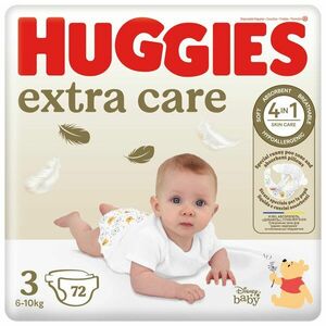 HUGGIES Extra Care 3, 72 ks vyobraziť